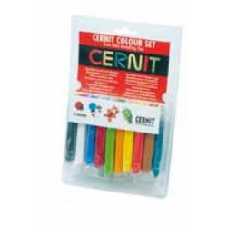 CERNIT  PASTA DA MODELLARE KIT 10 COLORI ASSORTITI DA GR.62